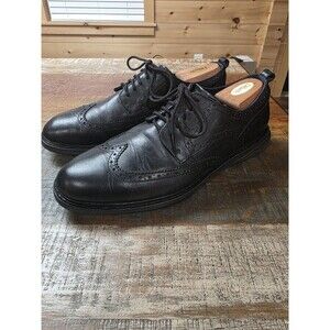 Cole Haan GrandEvolution Wingtip Oxford Shoes Men's US 13M Black Leather C26306